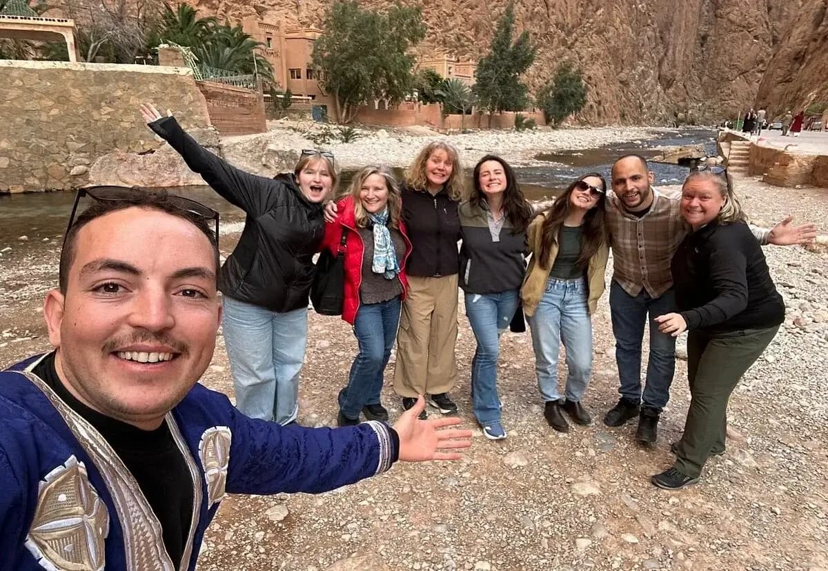 Private Morocco tour group experience