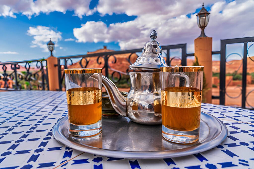 Moroccan mint tea