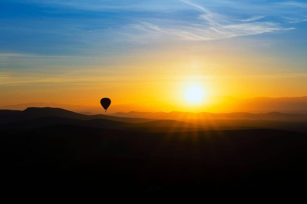 hot air balloon